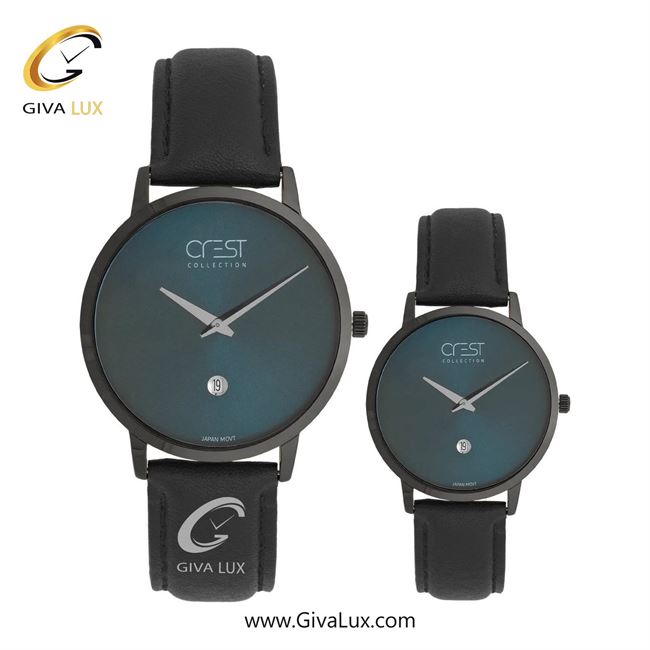 ساعت مچی اورجینال ست کرست | Crest  نقره ای | مشکی| سرمه ای| کد رفرنس Crest 9078-5