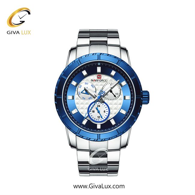 ساعت مچی مردانه سه موتوره ناوی فورس(نیوی فورس) مدل NF9145 S/BE 9145SBluS.jpg