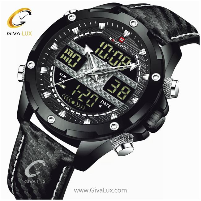 ساعت مچی مردانه بند چرمی ناوی فورس مدل NF9194 9194bwb2.jpg