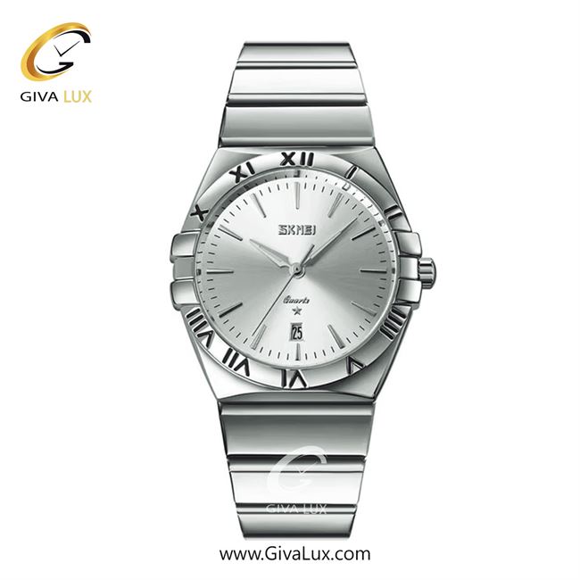 ساعت مچی اورجینال مردانه اسکمی (Skmei) نقره ای | نقره ای| نقره ای| کد رفرنس 9257