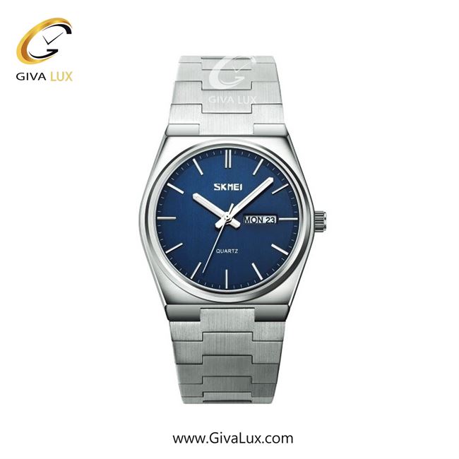 ساعت مچی اورجینال اسکمی مردانه نقره ای | نقره ای | آبی | کد رفرنس 9288SLBU