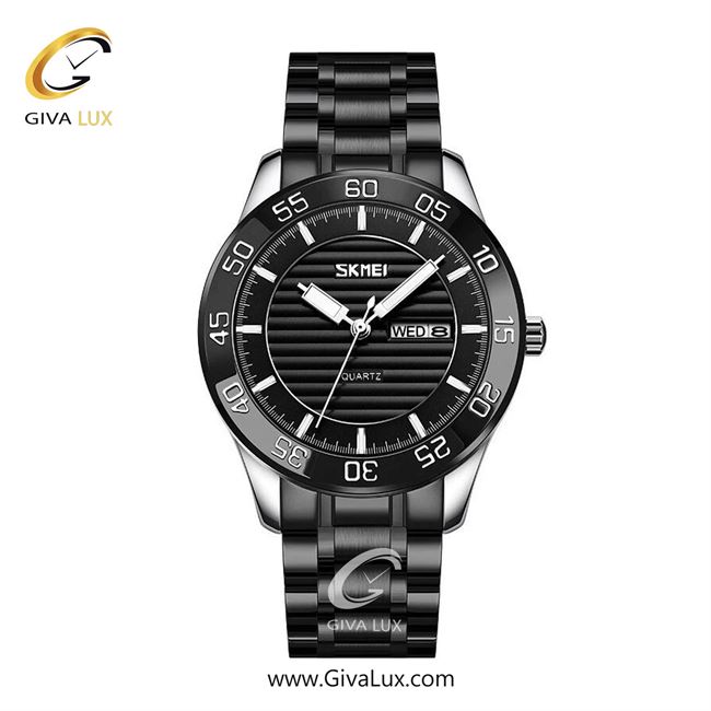 ساعت مچی اورجینال مردانه اسکمی (Skmei) مشکی-نقره ای | مشکی| مشکی| کد رفرنس 9293