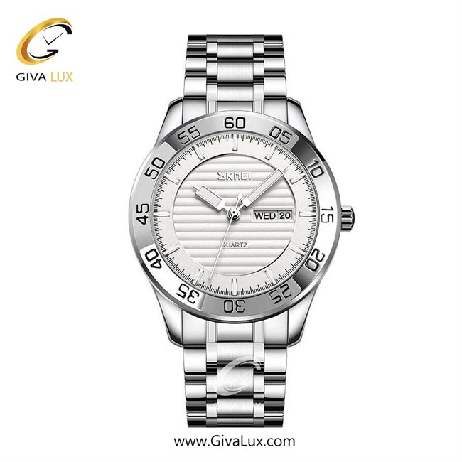 ساعت مچی اورجینال مردانه اسکمی (Skmei) نقره ای | نقره ای| نقره ای| کد رفرنس 9293