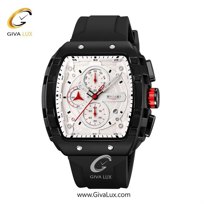 ساعت مچی اورجینال مردانه اسکمی (Skmei) سه موتوره کرنوگراف مشکی | مشکی| سفید| کد رفرنس 9341