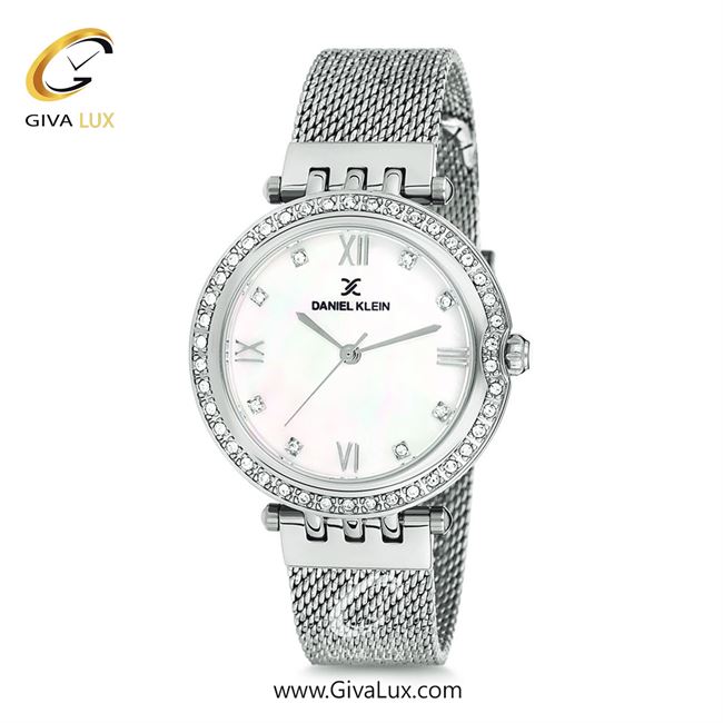 ساعت مچی اورجینال زنانه دنیل کلین نقره ای | نقره ای| سفید-هفت رنگ| کد رفرنس DK12078-1
