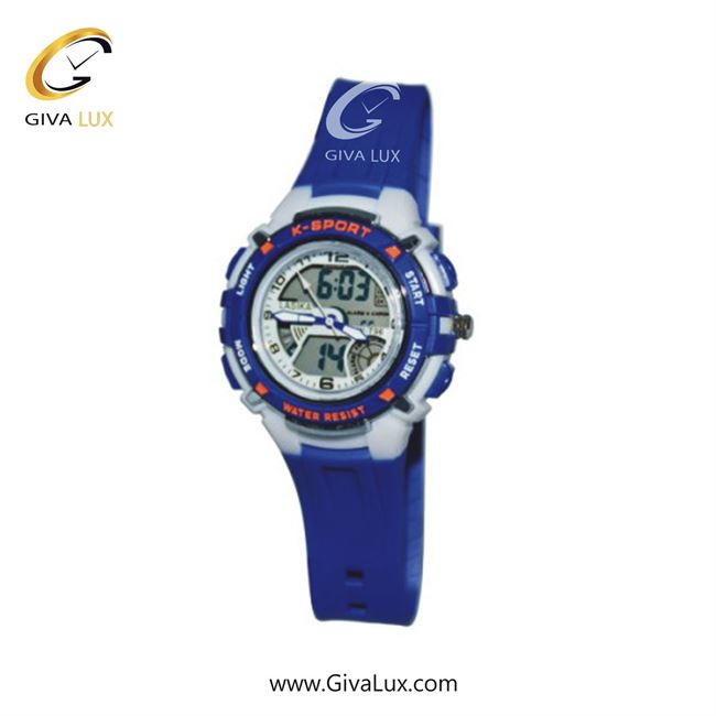 ساعت مچی اورجینال بچه گانه-زنانه لاسیکا آبی-سفید | آبی| مشکی| کد رفرنس 96BU