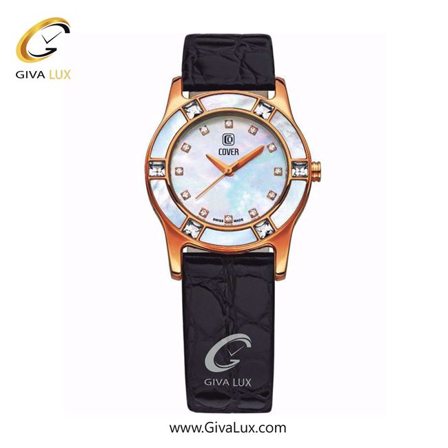ساعت مچی اورجینال زنانه کاور رزگلد | مشکی| هفت رنگ| کد رفرنس CO99.10