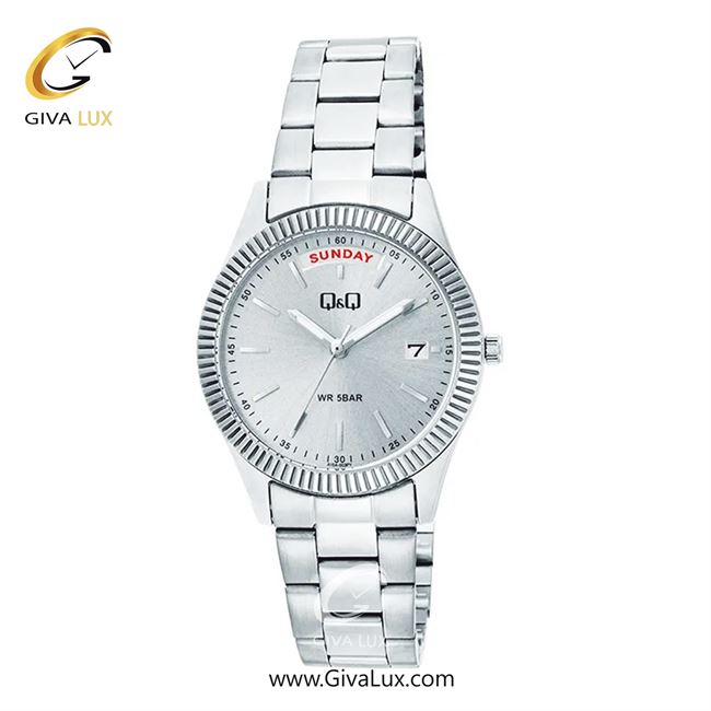ساعت مچی اورجینال کیو اند کیو زنانه نقره ای | نقره ای | نقره ای | کد رفرنس A15A003PY