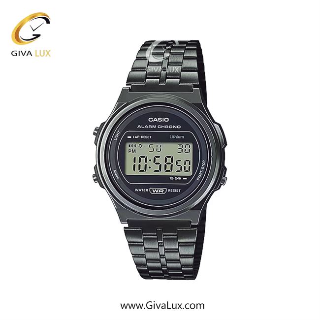 ساعت مچی اورجینال مردانه کاسیو Casio طوسی | طوسی| طوسی| کد رفرنس A171WEGG-1ADF
