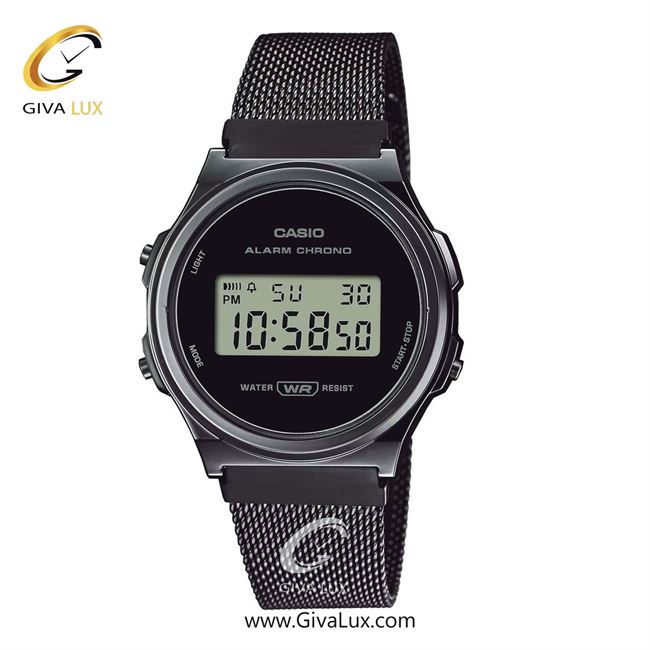 ساعت مچی اورجینال یونیسکس-اسپرت کاسیو Casio تیتانیوم | تیتانیوم| مشکی| کد رفرنس A171WEMB-1ADF