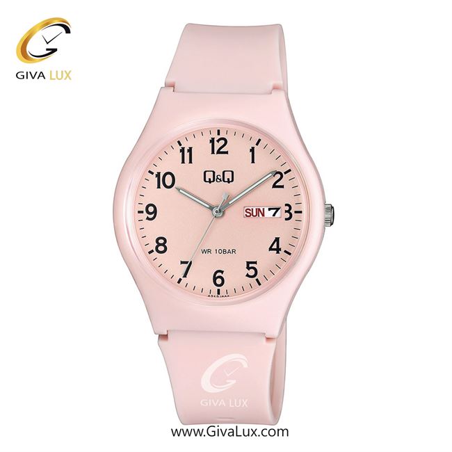ساعت مچی اورجینال زنانه کیو اند کیو Q&Q صورتی | صورتی| صورتی| کد رفرنس A212J005Y