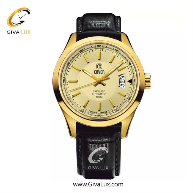 ساعت مچی اورجینال مردانه کاور طلایی | مشکی| طلایی| کد رفرنس COA3.14