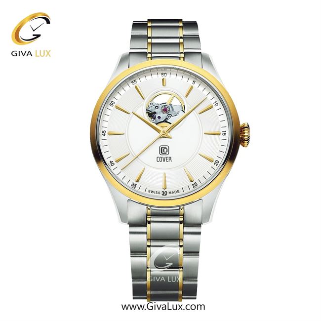 ساعت مچی اورجینال مردانه کاور طلایی | طلایی-نقره ای| سفید| کد رفرنس COA4.14