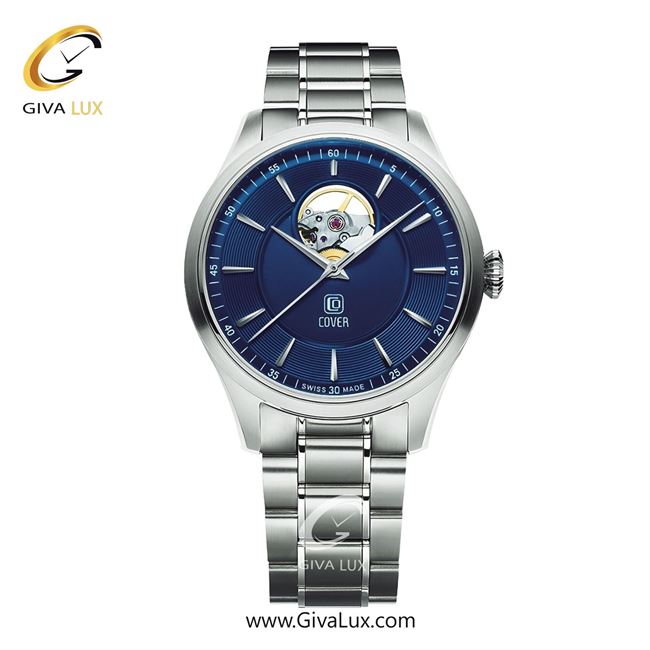 ساعت مچی اورجینال مردانه کاور نقره ای | نقره ای| سرمه ای| کد رفرنس COA4.31