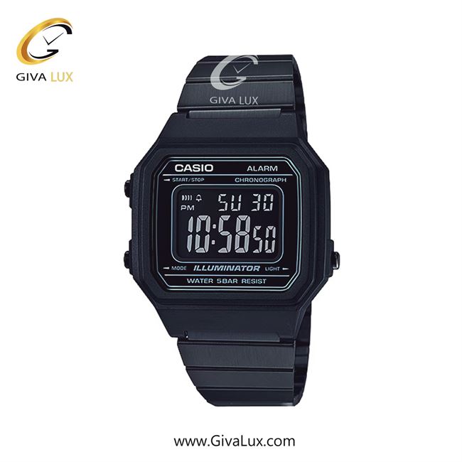 ساعت مچی اورجینال مردانه کاسیو Casio مشکی | مشکی| مشکی| کد رفرنس B650WB-1BDF