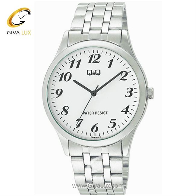 ساعت مچی اورجینال مردانه کیو اند کیو Q&Q نقره ای | نقره ای| سفید| کد رفرنس C00A-001PY