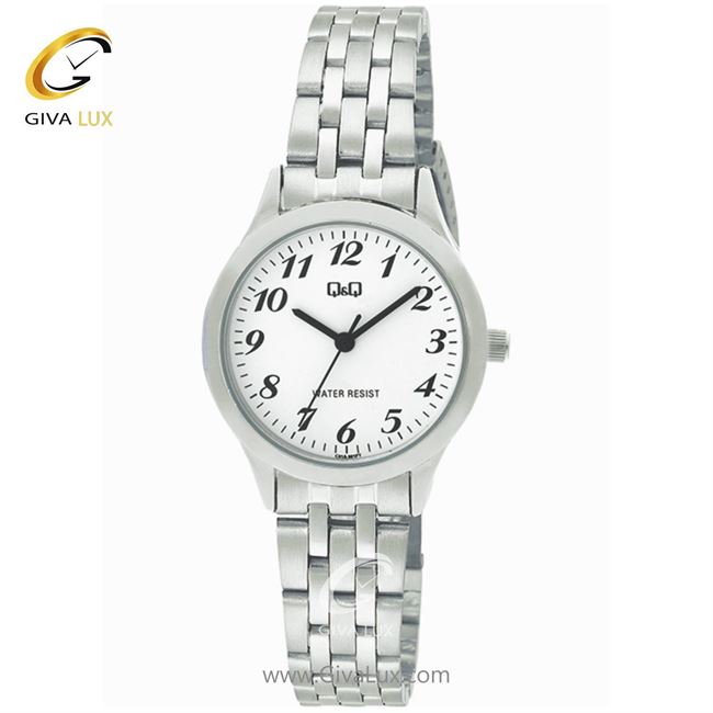 ساعت مچی اورجینال زنانه کیو اند کیو Q&Q نقره ای | نقره ای| سفید| کد رفرنس C01A-001PY