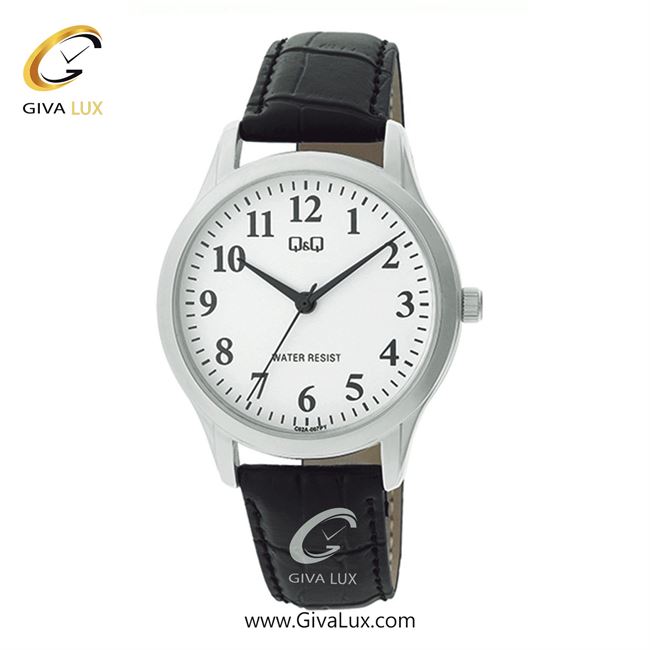 ساعت مچی اورجینال مردانه کیو اند کیو Q&Q نقره ای | مشکی| سفید| کد رفرنس C02A-007PY