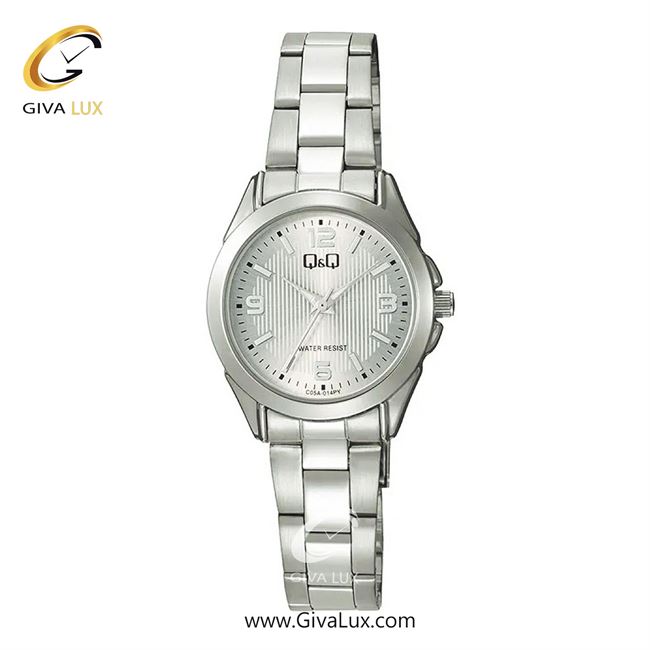 ساعت مچی اورجینال زنانه کیو اند کیو Q&Q نقره ای | نقره ای| نقره ای| کد رفرنس C05A-014PY
