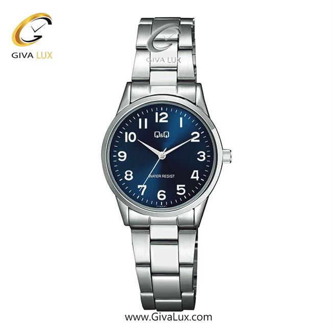ساعت مچی اورجینال زنانه کیو اند کیو Q&Q  نقره ای | نقره ای| سرمه ای| کد رفرنس C11A-003PY