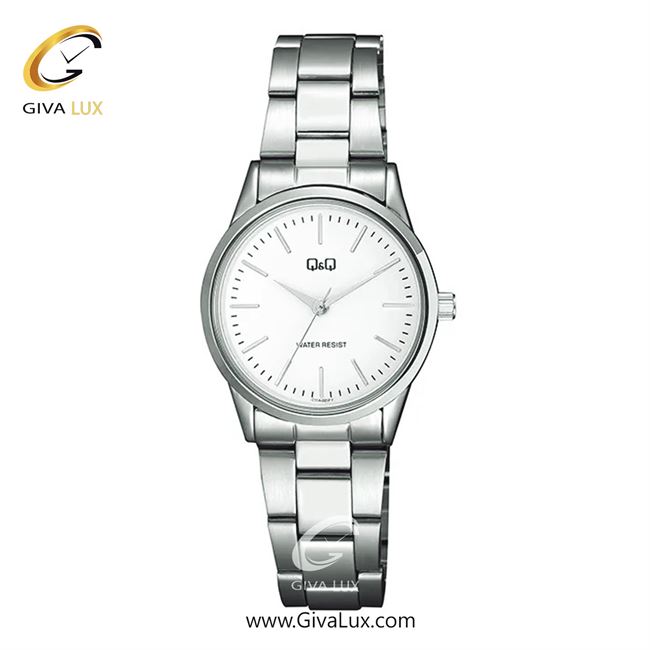 ساعت مچی اورجینال زنانه کیو اند کیو Q&Q نقره ای | نقره ای| سفید| کد رفرنس C11A-001PY