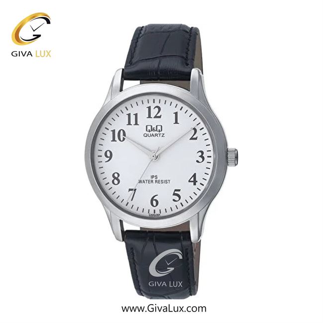 ساعت مچی اورجینال مردانه کیو اند کیو Q&Q  نقره ای | مشکی| سفید| کد رفرنس C168J304Y