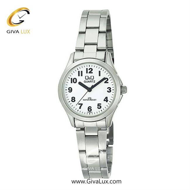 ساعت مچی اورجینال زنانه کیو اند کیو Q&Q نقره ای | نقره ای| سفید| کد رفرنس C193J204Y