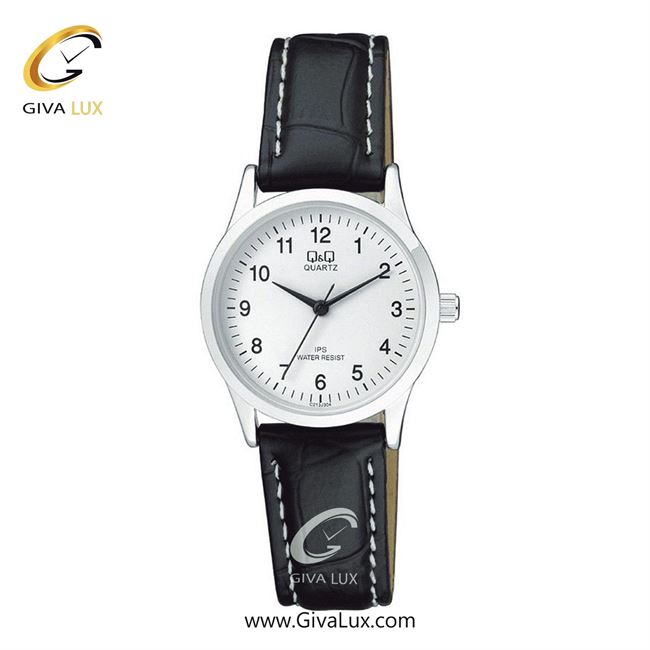 ساعت مچی اورجینال زنانه کیو اند کیو Q&Q نقره ای | مشکی| سفید| کد رفرنس C213J304Y