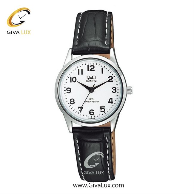 ساعت مچی اورجینال زنانه کیو اند کیو Q&Q نقره ای | مشکی| سفید| کد رفرنس C215J304Y