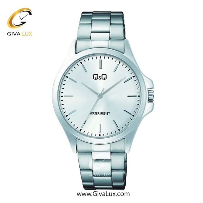 ساعت مچی اورجینال مردانه کیو اند کیو Q&Q نقره ای | نقره ای| نقره ای| کد رفرنس C36A-003PY