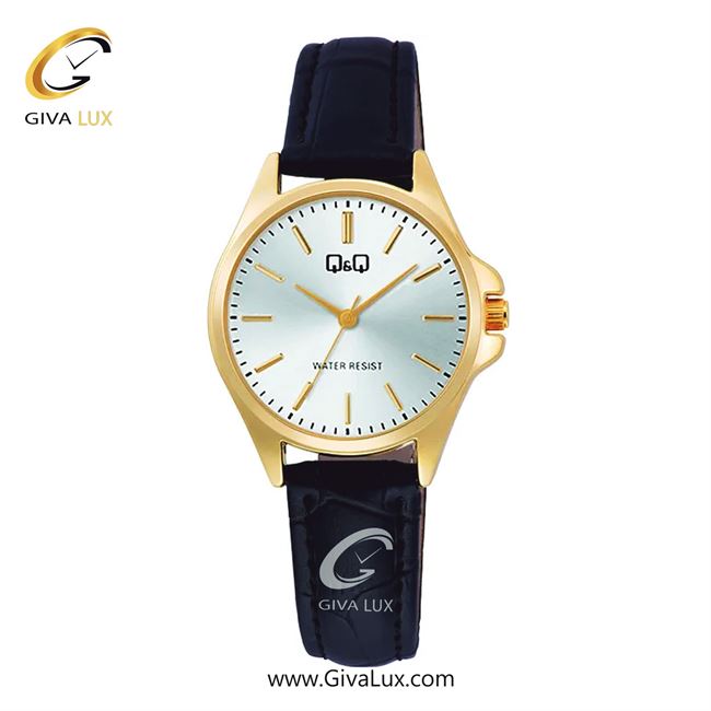 ساعت مچی اورجینال زنانه کیو اند کیو Q&Q  طلایی | مشکی| نقره ای| کد رفرنس C37A-010PY