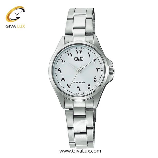 ساعت مچی اورجینال زنانه کیو اند کیو Q&Q نقره ای | نقره ای| سفید| کد رفرنس C37A-019PY