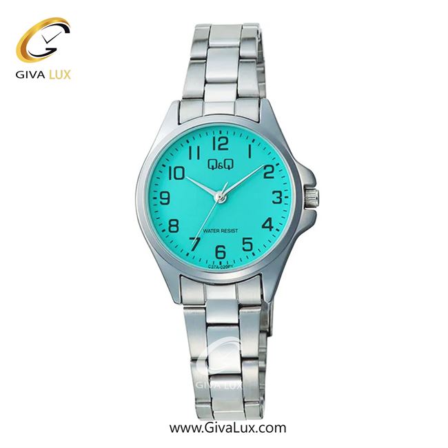 ساعت مچی اورجینال کیو اند کیو زنانه نقره ای | نقره ای | آبی | کد رفرنس C37A020PY