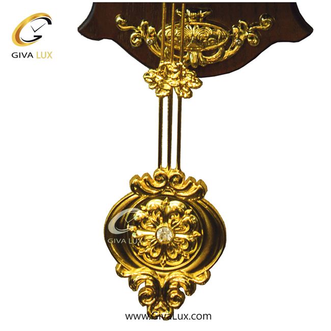 ساعت دیواری اورجینال والتر آلیاژ فلزی-چوب قهوه ای| کد رفرنس 522C C522-2.jpg