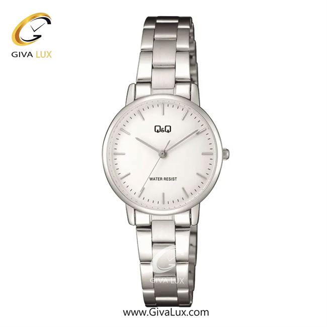 ساعت مچی اورجینال زنانه کیو اند کیو Q&Q نقره ای | نقره ای| سفید| کد رفرنس C65A-005PY