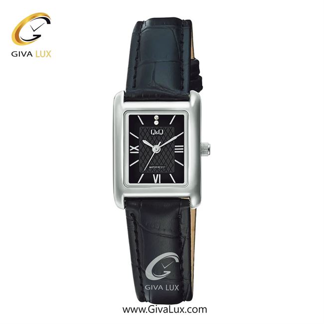 ساعت مچی اورجینال زنانه کیو اند کیو Q&Q نقره ای | مشکی| مشکی| کد رفرنس C69A-011PY