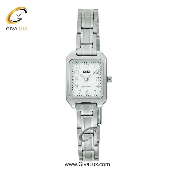 ساعت مچی اورجینال زنانه کیو اند کیو Q&Q  نقره ای | نقره ای| سفید| کد رفرنس C76A-005PY