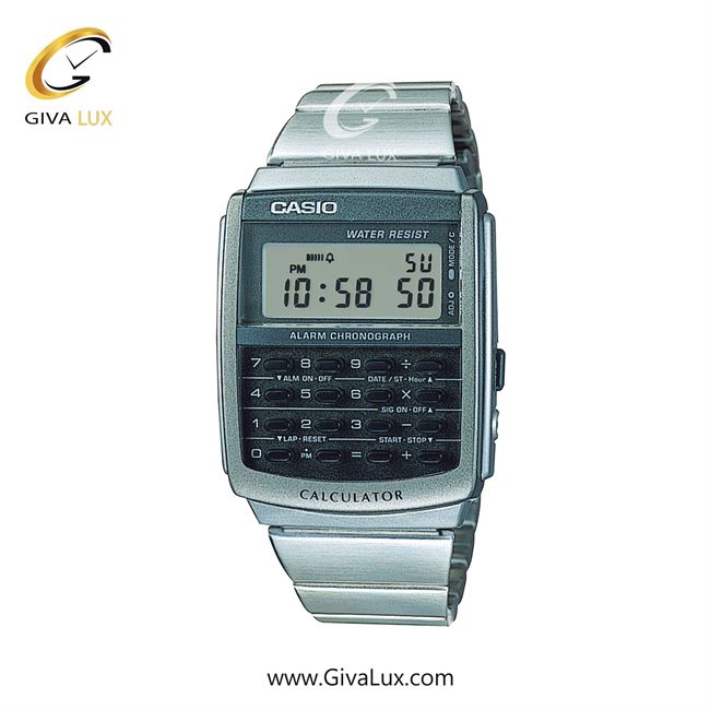 ساعت مچی اورجینال مردانه کاسیو Casio نقره ای | نقره ای| طوسی| کد رفرنس CA-506-1DF