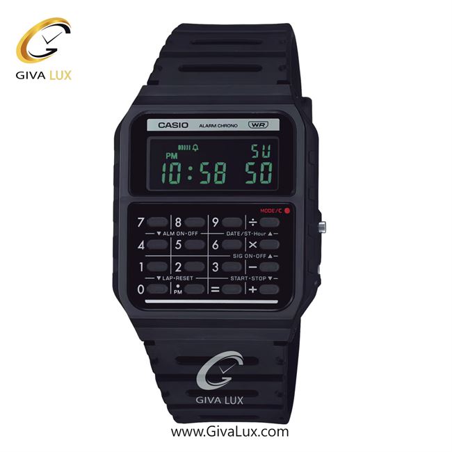 ساعت مچی اورجینال مردانه کاسیو Casio مشکی | مشکی| مشکی| کد رفرنس CA-53WB-1BDF