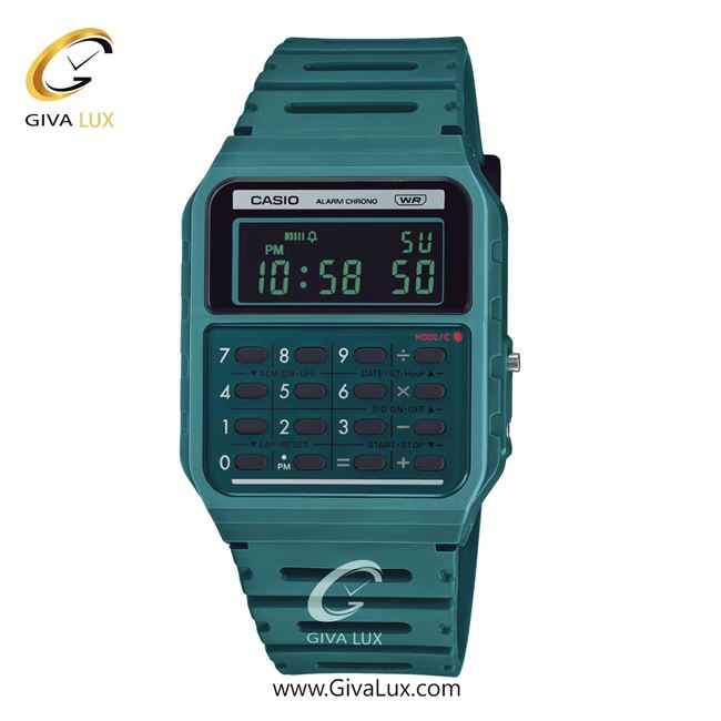 ساعت مچی اورجینال مردانه کاسیو Casio سبزآبی | سبزآبی| سبزآبی| کد رفرنس CA-53WB-3BDF