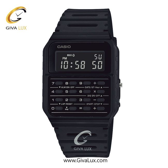 ساعت مچی اورجینال مردانه کاسیو Casio مشکی | مشکی| مشکی| کد رفرنس CA-53WF-1BDF