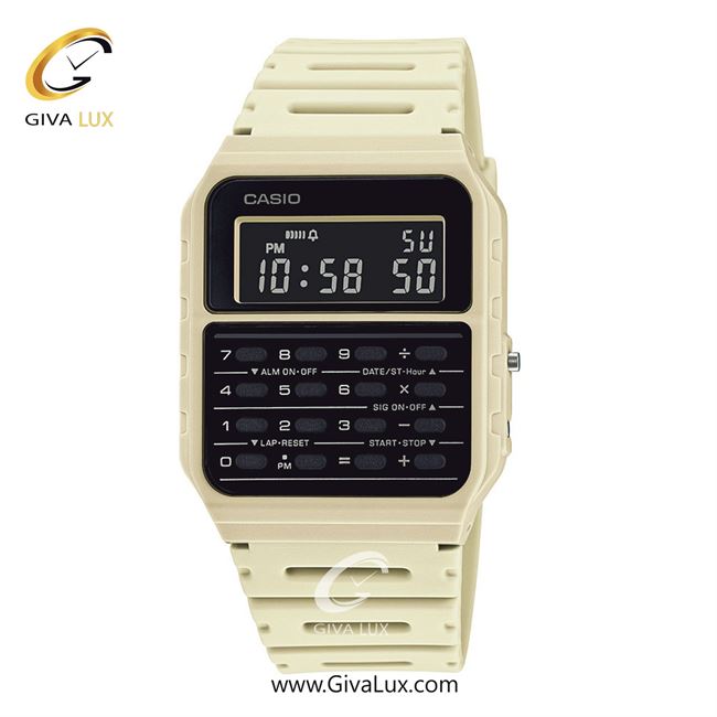 ساعت مچی اورجینال مردانه کاسیو Casio کرم | کرم| کرم-مشکی| کد رفرنس CA-53WF-8BDF