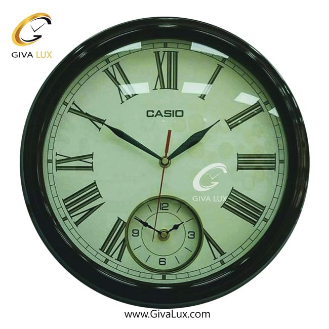 ساعت دیواری اورجینال ولدر PVC قهوه ای| کد رفرنس CASIO