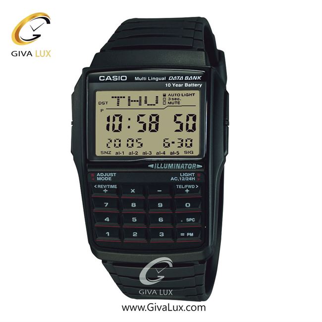 ساعت مچی اورجینال مردانه کاسیو Casio مشکی | مشکی| مشکی| کد رفرنس DBC-32-1A