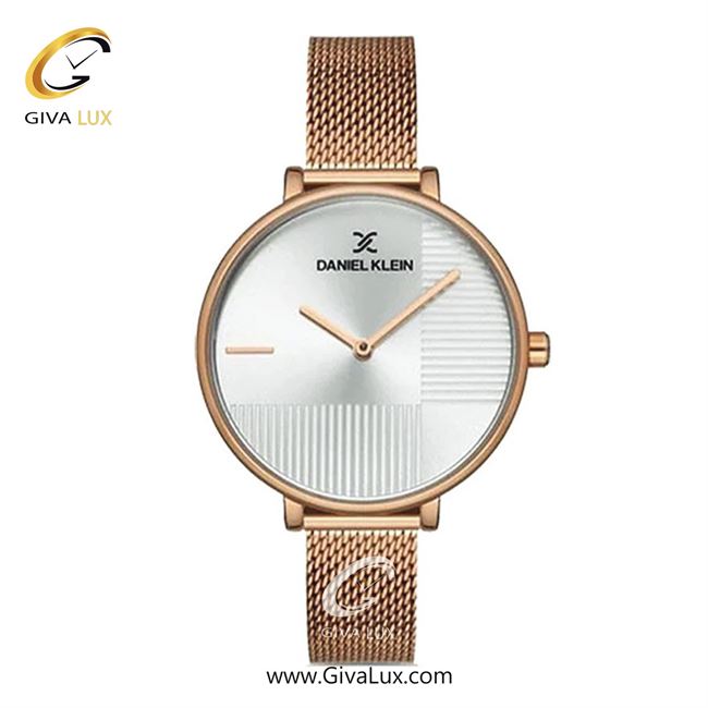 ساعت مچی اورجینال زنانه دنیل کلین رزگلد | رزگلد| سفید| کد رفرنس DK12897-2