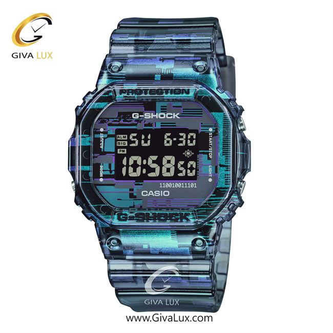 ساعت مچی اورجینال مردانه کاسیو Casio سرمه ای | سرمه ای| سرمه ای| کد رفرنس جی شاک G-Shock DW-5600NN-1DR
