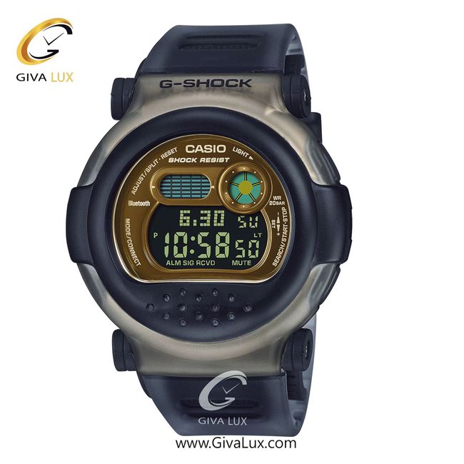 ساعت مچی اورجینال مردانه کاسیو Casio دو زمانه مشکی-خاکی | مشکی| مشکی| کد رفرنس جی شاک G-Shock G-B001MVB-8DR
