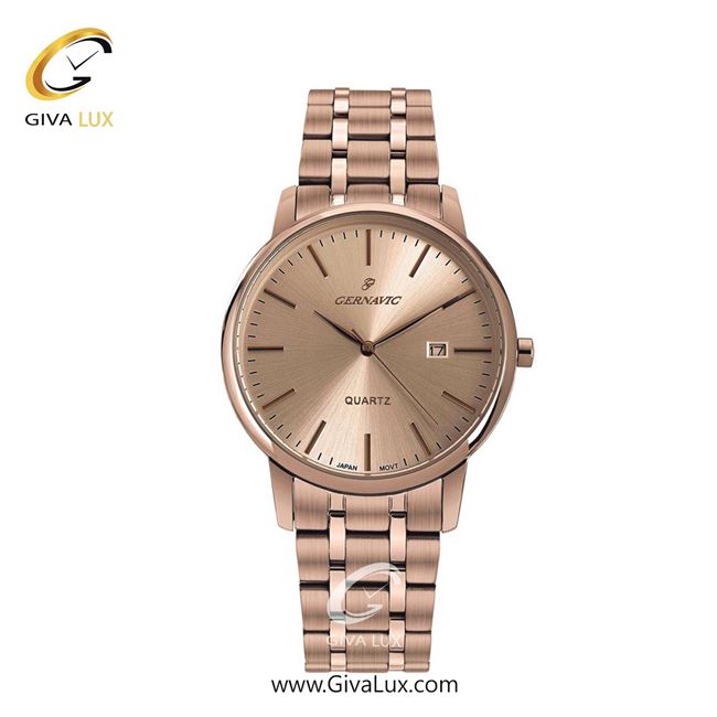 ساعت مچی اورجینال زنانه گرناویک رزگلد | رزگلد| رزگلد| کد رفرنس G223
