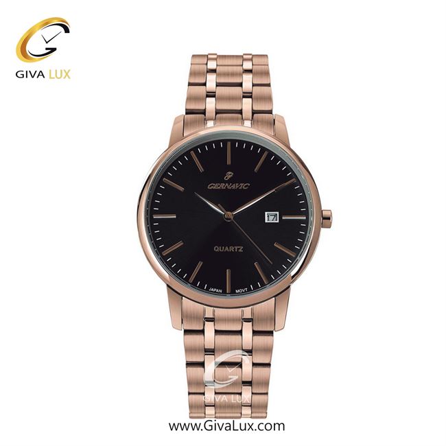 ساعت مچی اورجینال زنانه گرناویک رزگلد | رزگلد| مشکی| کد رفرنس G223