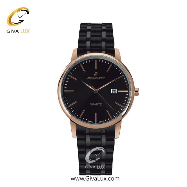 ساعت مچی اورجینال زنانه گرناویک رزگلد | مشکی| مشکی| کد رفرنس G223